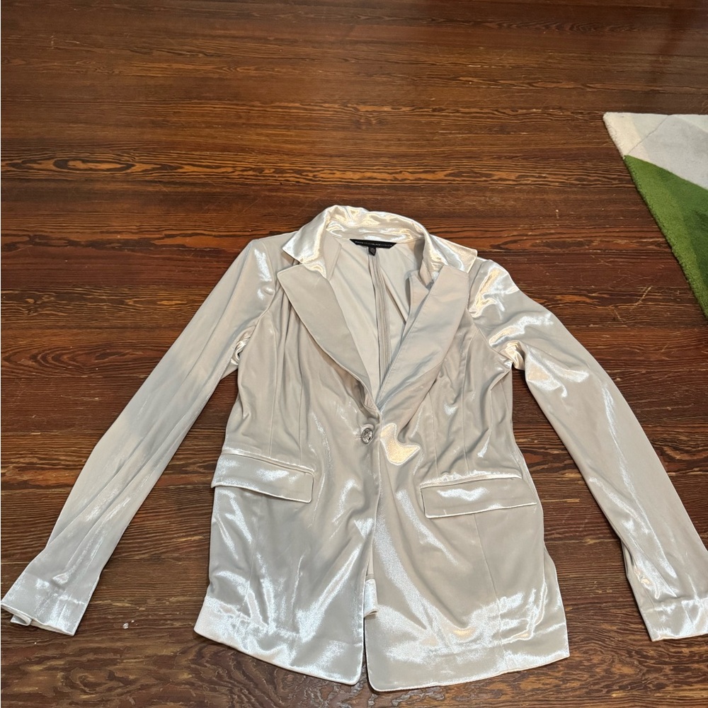 White House Black Market velvet Blazer